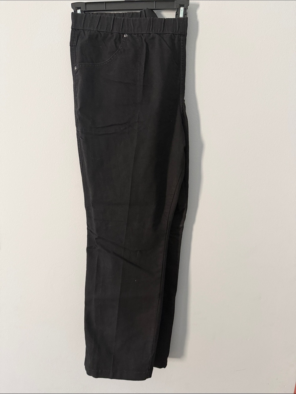 Just My Size Black Pull-On Women's Jeans